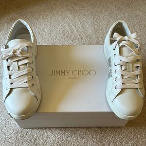Jimmy Choo White Sneakers